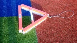 Adelinspor Silver Halı Kumlama Granül Fırçası 70 cm Üçgen - 7