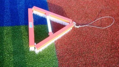 Adelinspor Silver Halı Kumlama Granül Fırçası 70 cm Üçgen - 7