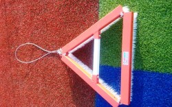 Adelinspor Silver Halı Kumlama Granül Fırçası 70 cm Üçgen - 8