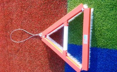 Adelinspor Silver Halı Kumlama Granül Fırçası 70 cm Üçgen - 8