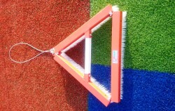Adelinspor Silver Halı Kumlama Granül Fırçası 70 cm Üçgen - 9