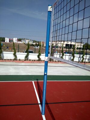 Adelinspor Voleybol Tenis Ortak Direk Metal Yükseklik Ayarlı - 9